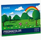 Album Cartoncini Colorati 24x33cm 10 fogli 128gr Favini