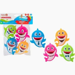 Gommolosi Squalo 4pz Globo