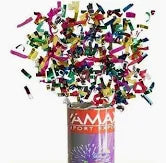 Tubo Sparacoriandoli Colorati 50cm