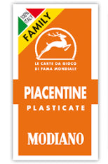 Carte Piacentine plastificate Modiano
