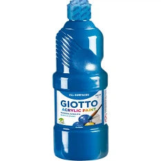 Tempera 500ml Ciano Acrilico Giotto