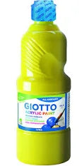 Tempera 500ml Giallo Acrilico Giotto