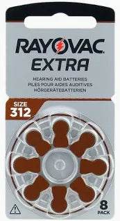Batterie Acustiche 312 8pz Rayovac Extra