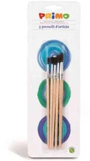 Set Pennelli Punta Tonda 5pz Primo