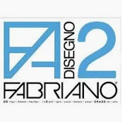 Album a strappo da Disegno F2 Fabriano 24x33 Ruvido 110gr