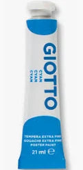 Tempera Ciano 21ml Giotto