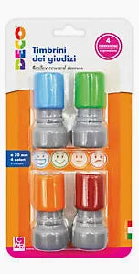 Timbrini per Giudizi 4 espressioni autoinchiostrate Deco