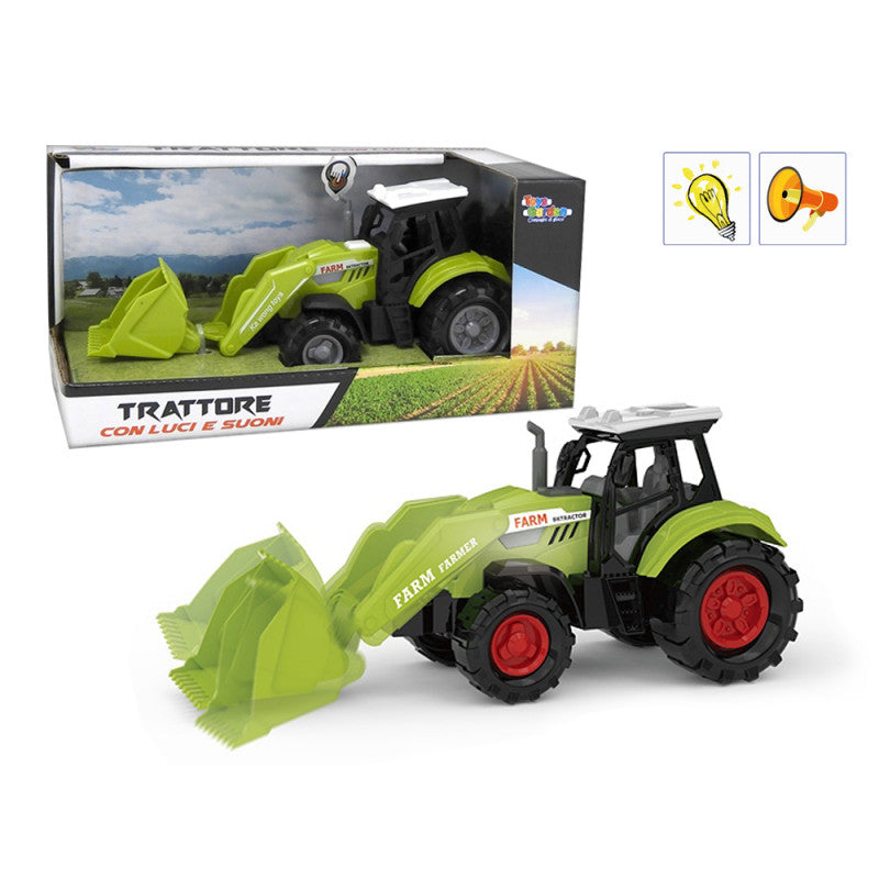 Trattore Agricolo in plastica 15cm Toys Garden